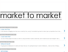 Tablet Screenshot of markettomarkettoowoomba.blogspot.com