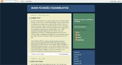 Desktop Screenshot of borasmusik.blogspot.com