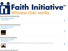 Tablet Screenshot of faithinitiative.blogspot.com