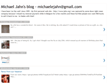 Tablet Screenshot of michaelejahn.blogspot.com