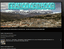 Tablet Screenshot of francoopinador.blogspot.com