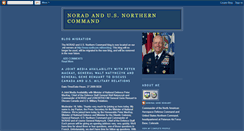 Desktop Screenshot of noradnorthcom.blogspot.com
