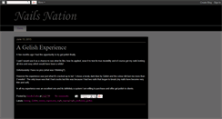 Desktop Screenshot of nailsnation.blogspot.com