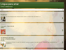 Tablet Screenshot of linguaparaamar.blogspot.com