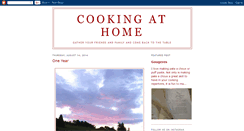 Desktop Screenshot of cookingathome-michele.blogspot.com