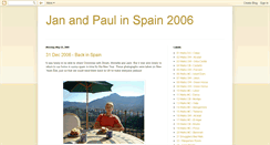 Desktop Screenshot of janandpaulinspain2006.blogspot.com