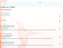 Tablet Screenshot of goatsonawall.blogspot.com