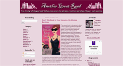 Desktop Screenshot of anothergreatread.blogspot.com