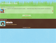 Tablet Screenshot of curiosidadesmais.blogspot.com