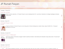 Tablet Screenshot of jfrumahfesyen.blogspot.com