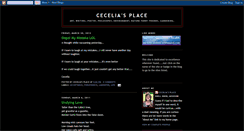 Desktop Screenshot of ceceliasplace.blogspot.com