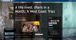 Desktop Screenshot of parisinamonth.blogspot.com
