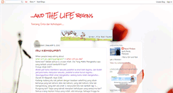 Desktop Screenshot of andthelifebegins.blogspot.com