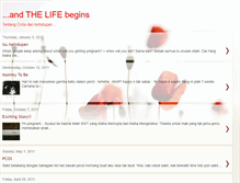 Tablet Screenshot of andthelifebegins.blogspot.com