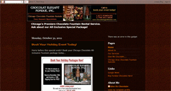 Desktop Screenshot of chocolatelegantfondue.blogspot.com