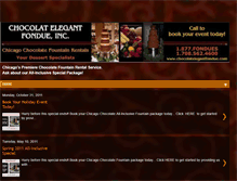 Tablet Screenshot of chocolatelegantfondue.blogspot.com