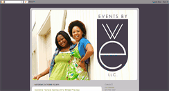 Desktop Screenshot of eventsbywe.blogspot.com