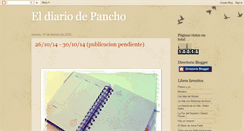 Desktop Screenshot of eldiariodepancho.blogspot.com