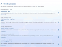 Tablet Screenshot of afreechristmas.blogspot.com