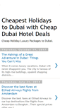 Mobile Screenshot of cheapestholidaysdubai.blogspot.com