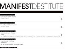 Tablet Screenshot of manifestdestitute.blogspot.com