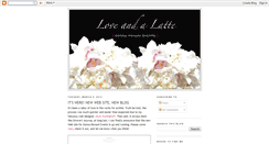 Desktop Screenshot of loveandalatte.blogspot.com