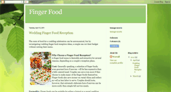 Desktop Screenshot of finger-food.blogspot.com