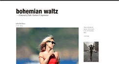 Desktop Screenshot of bohemianwaltz.blogspot.com