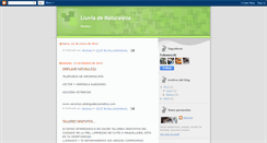 Desktop Screenshot of lluviadenaturaleza.blogspot.com