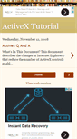 Mobile Screenshot of activextutorial.blogspot.com