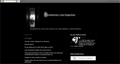 Desktop Screenshot of incoherenciasydivagaciones.blogspot.com