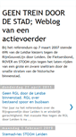 Mobile Screenshot of geentreindoordestad.blogspot.com