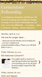 Mobile Screenshot of cornerstonefellowship1.blogspot.com