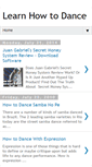 Mobile Screenshot of learnhowtodanceinfo.blogspot.com