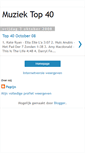 Mobile Screenshot of music40.blogspot.com