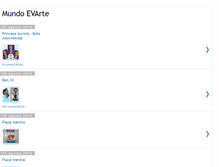 Tablet Screenshot of mundoevarte.blogspot.com