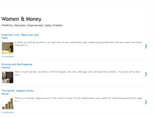 Tablet Screenshot of femalefinance.blogspot.com