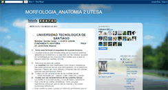 Desktop Screenshot of anatomia2utesa.blogspot.com