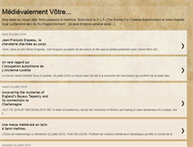 Tablet Screenshot of medievalementvotre.blogspot.com