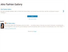 Tablet Screenshot of aikogallery.blogspot.com