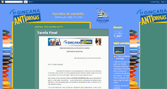 Desktop Screenshot of gincana-municipal-antidrogas.blogspot.com