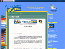 Tablet Screenshot of gincana-municipal-antidrogas.blogspot.com