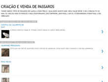 Tablet Screenshot of guimaraespassaros.blogspot.com