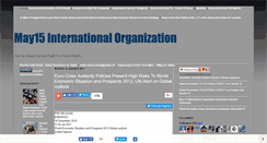 Desktop Screenshot of may15internationalorganization.blogspot.com