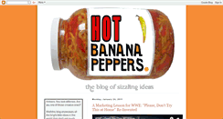 Desktop Screenshot of hotbananapeppers.blogspot.com