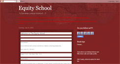 Desktop Screenshot of equity-school.blogspot.com