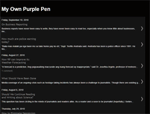 Tablet Screenshot of myownpurplepen.blogspot.com