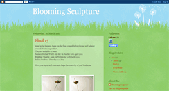 Desktop Screenshot of bloomingsculpture.blogspot.com