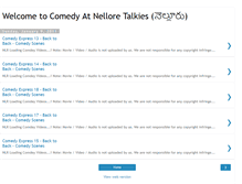 Tablet Screenshot of comedynelloretalkies.blogspot.com