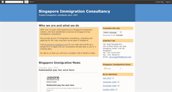 Desktop Screenshot of immigration-singapore.blogspot.com